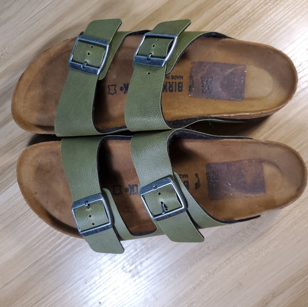 Olive Green birks size 42